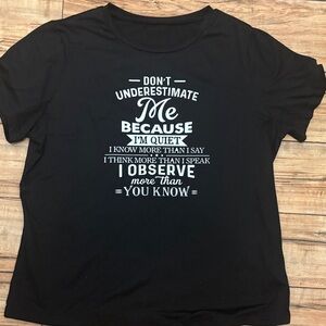 SHEIN Black Graphic Tee
